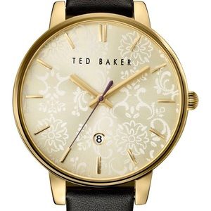 Ted Baker London Women’s Gold Watch Leather Strap